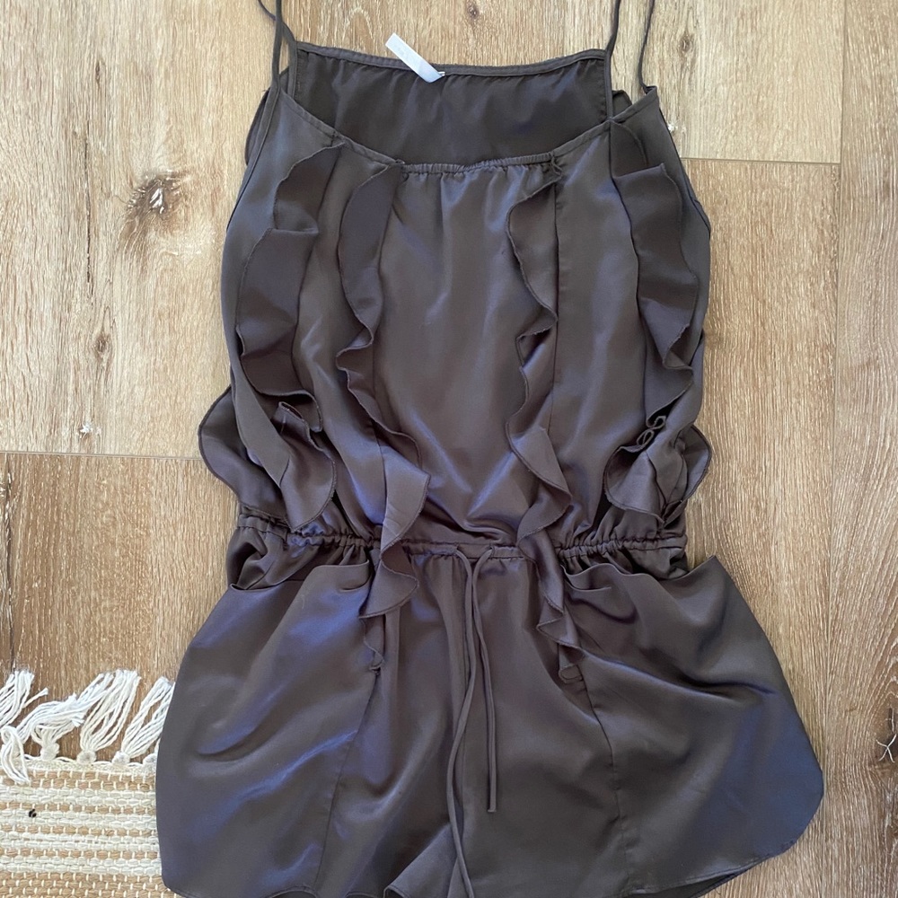 Satin Romper